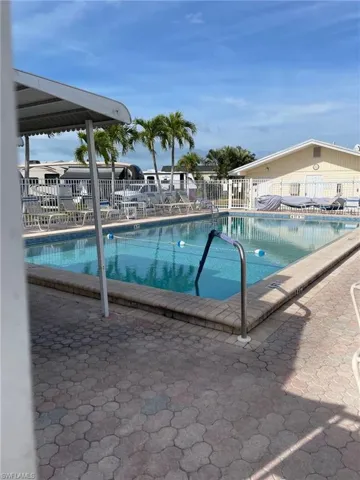 View of pool