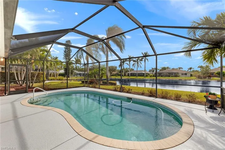 Gorgeous lake views from your pool.