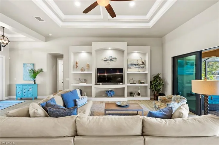 Open and airy living room