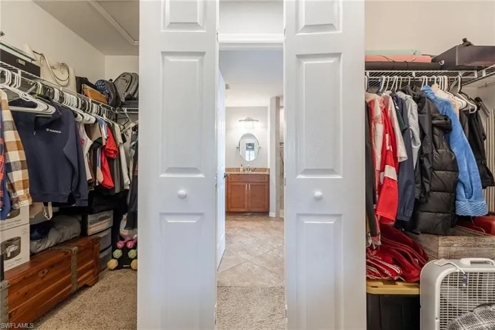 Dual Walk-In Closets