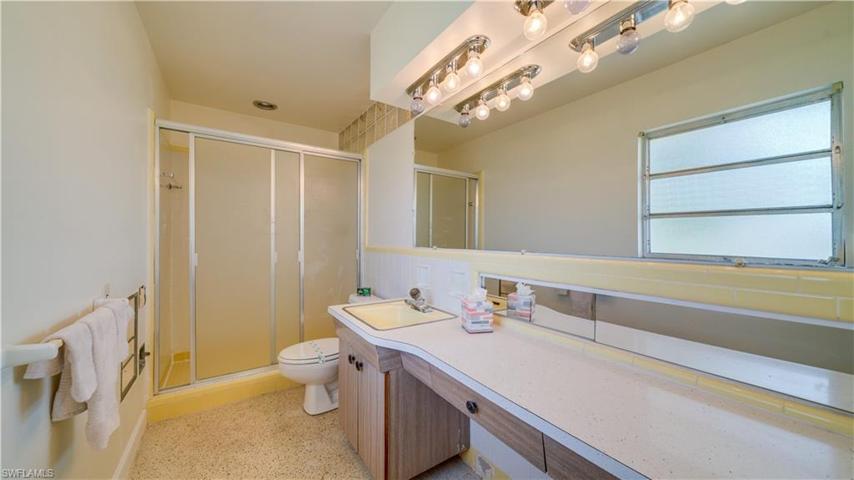 Ample room to update the master bathroom with your "must-have" amenities.