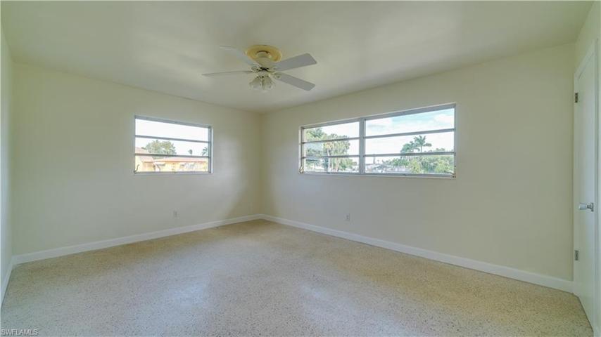 The master bedroom is nicely nestled in the rear of the home; adjacent to bedroom No. 2.