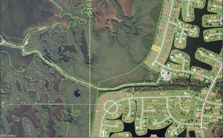 Map16851 SAN EDMUNDO RD, PUNTA GORDA, FL 33955 / location