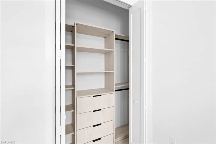 View of closet