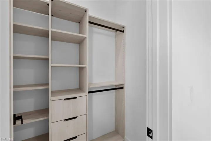 View of closet