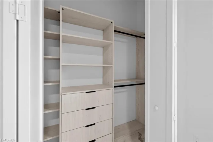 View of closet