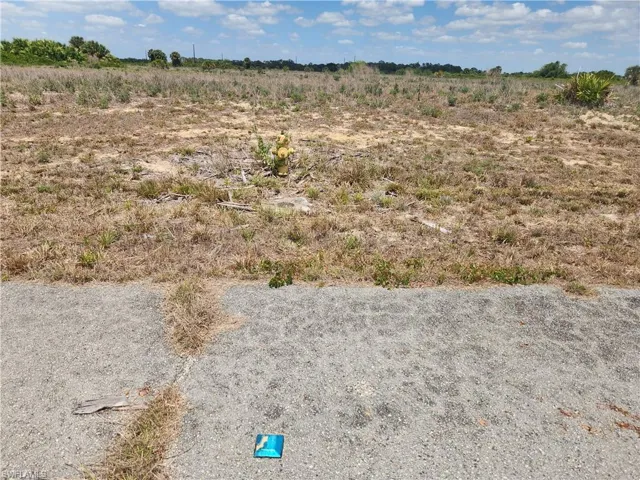 Fire Hydrant located across street from lot