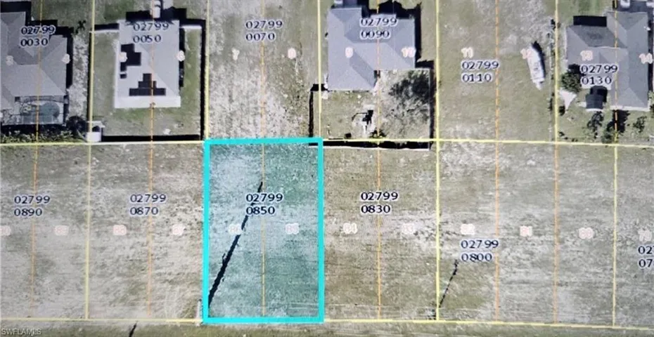 Map of property location featuring property parcel outlined