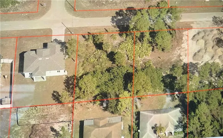 Aerial Parcel Map. Displaying the property and surrounding parcels