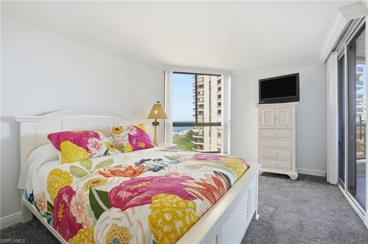 Beach & water views from guet room