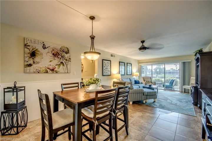Tile flooring throughout entire unit.