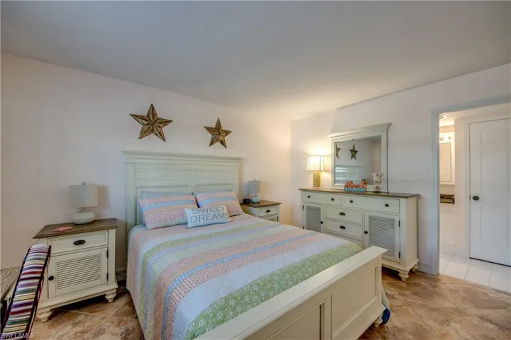 Both bedrooms are spacious and both have an ensuite bathroom.