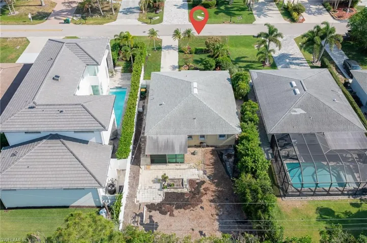 View of drone / aerial view - plenty of room for a pool