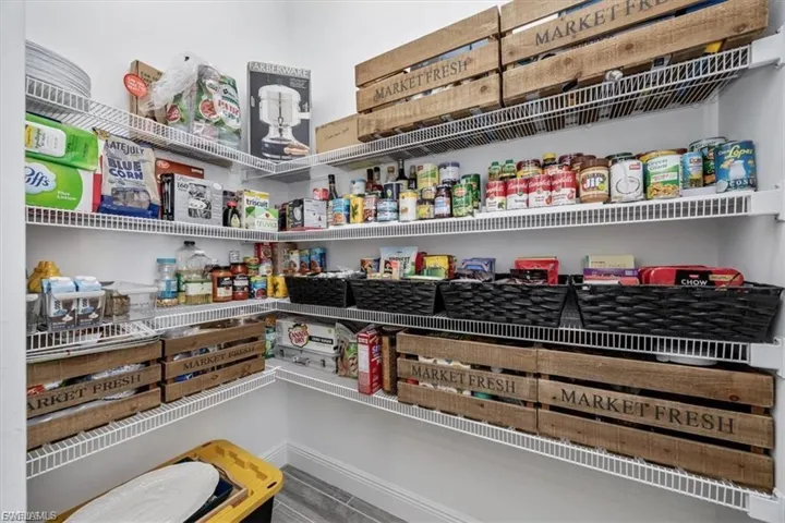 View of pantry