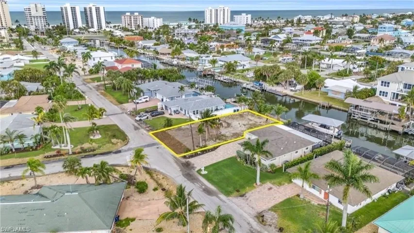 Birds eye view of property with a water  view VIRTUALLY EDITED