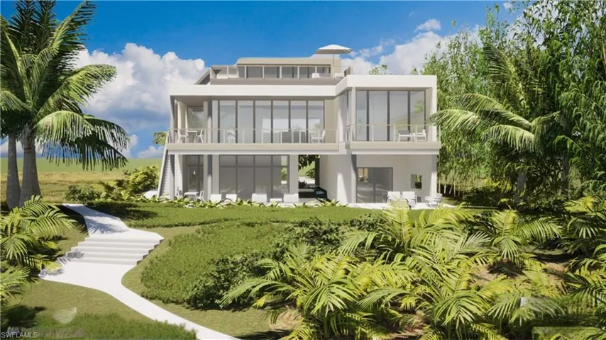 Virtual rendering showcasing potential luxury home