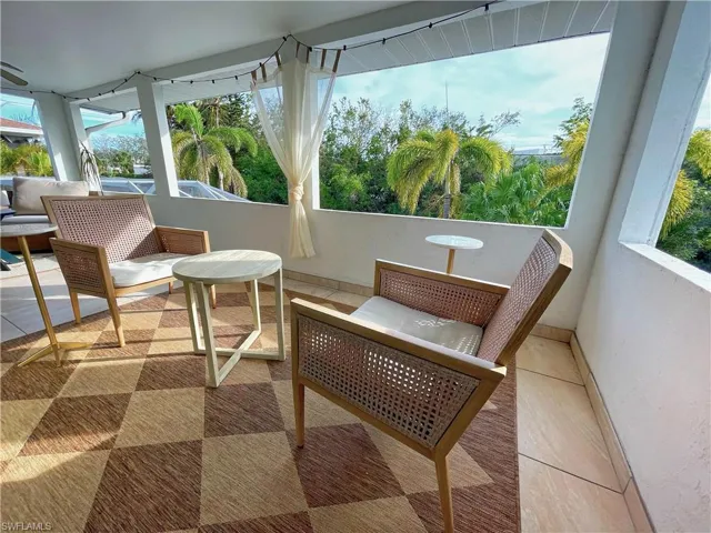 Sunroom with plenty of natural light