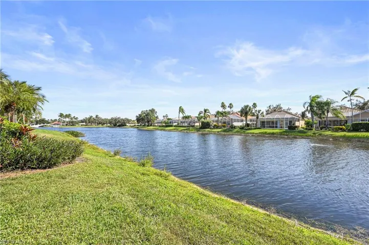 Water view with nearby suburban area