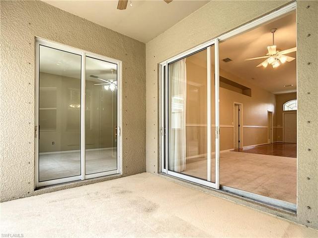 Screened lanai