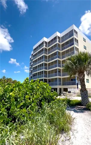 View of property from the beach trail