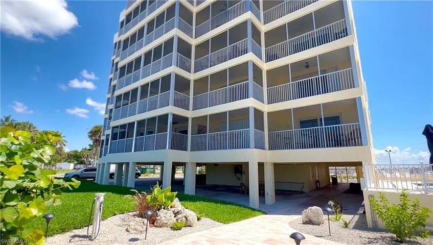 View of property from the beach trail