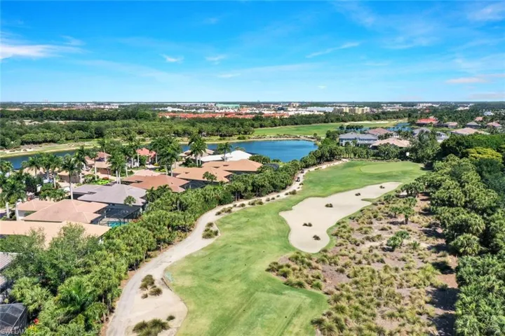 Golf course view