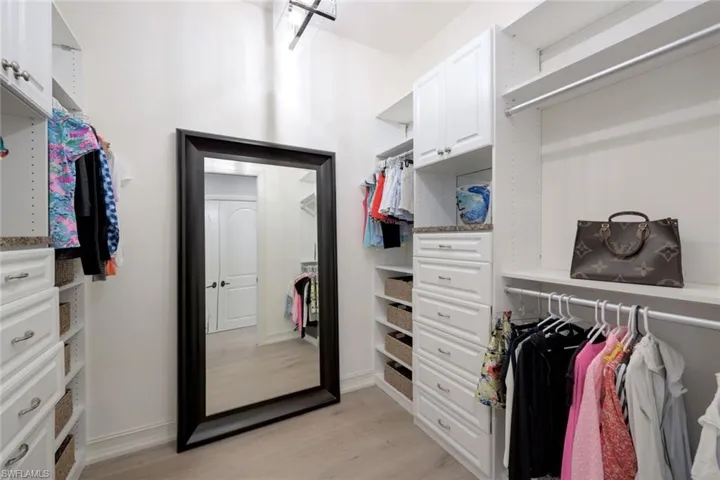 Master closet