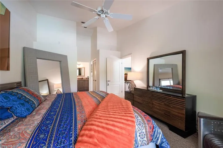 Primary Suite with two closets.