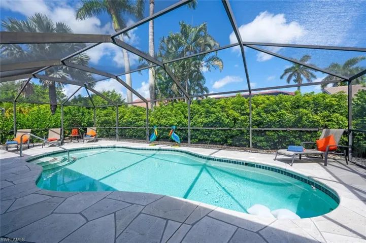 Professionally easy care finished pool deck