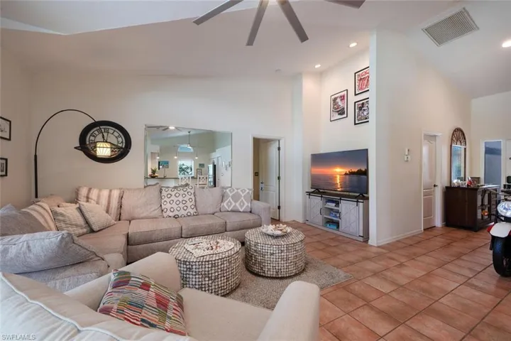 Tv area for your R and R time!
