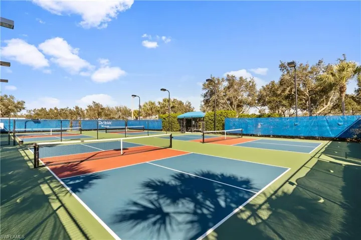 Pickleball courts