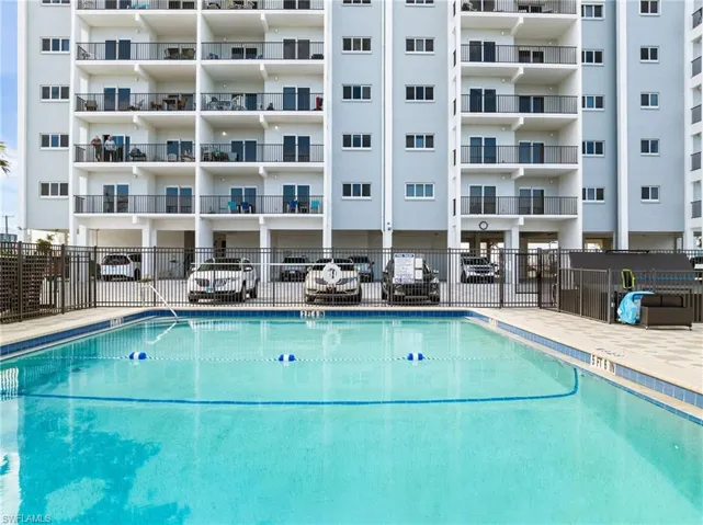 View of pool