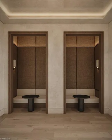 Co-Working Space in Amenity Room  - Rendering