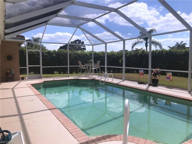 Nice pool with finced back yard