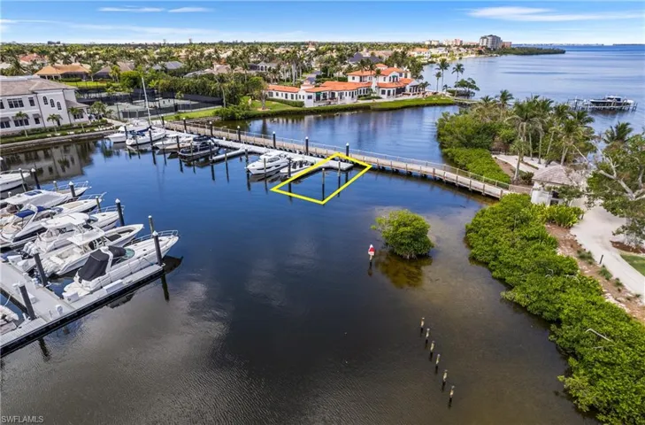 38′ Boat Slip A-12 Gulf Harbour Marina, Fort Myers, Florida 33908