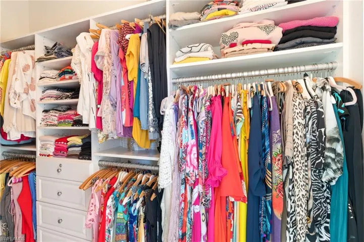 View of closet