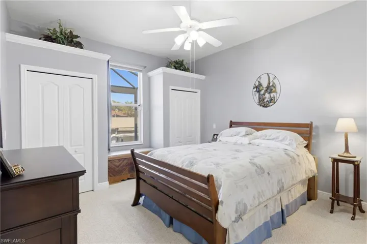 Elegant guest suite offering comfort, privacy, and its own en-suite bath.