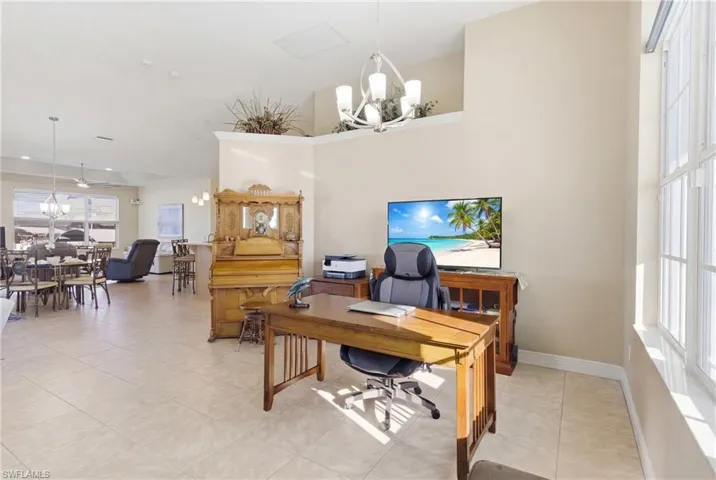 Adaptable room ideal for a home office, study, or formal dining designed to meet your lifestyle needs.
