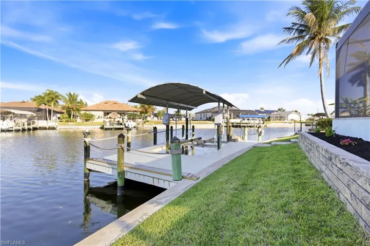 Your private covered dock keeps your boat shaded and ready for the next adventure.