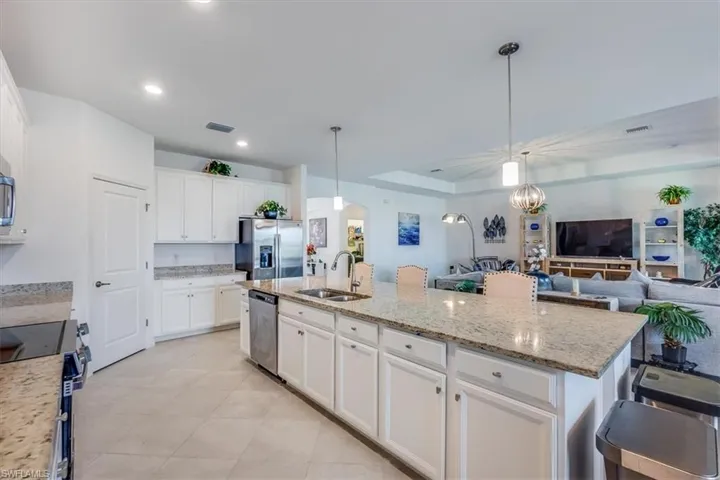 Abundance of cabinet space