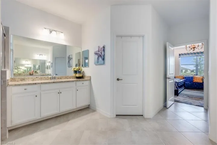 Generous counter space