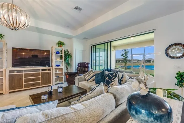 Great views from living area