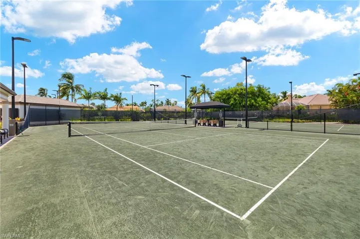 View of sport court