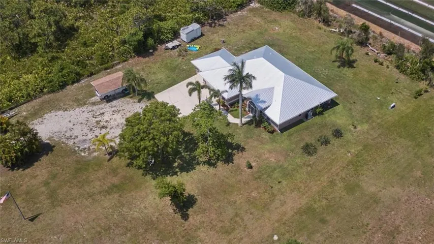 Aerial of 1 Acre Lot