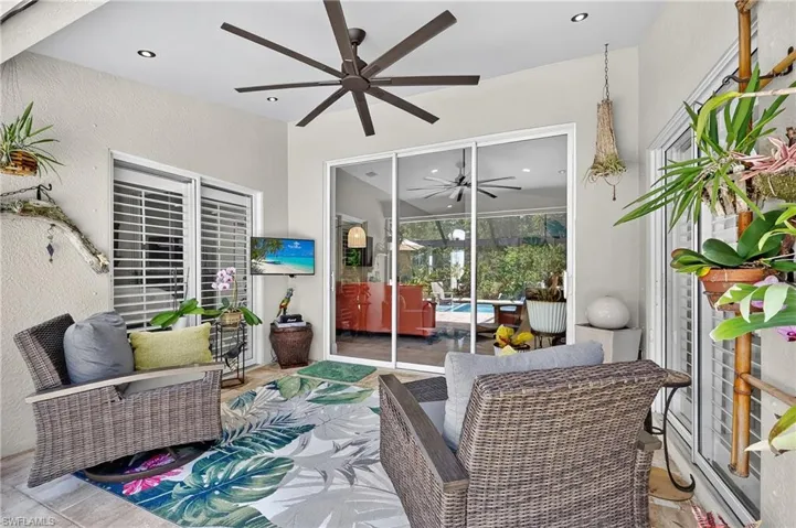 Covered Florida Lanai