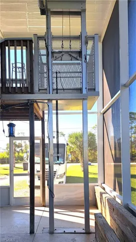 Doorway to outside with concrete floors and a wealth of natural light