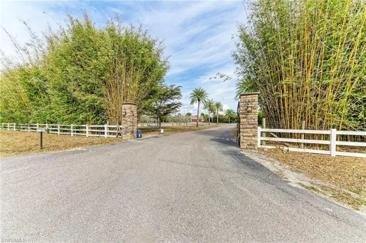 View of asphalt road