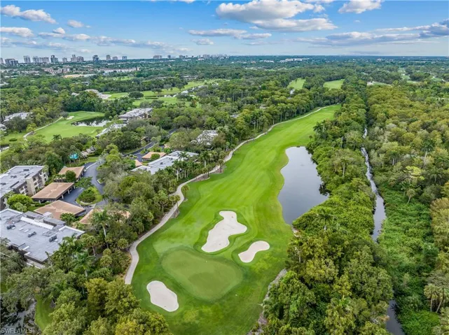 View of 107 Clubhouse drive and #2 hole at Wilderness