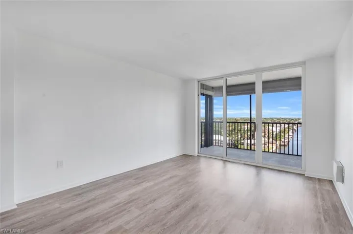 actual primary bedroom with spectacular views of bay