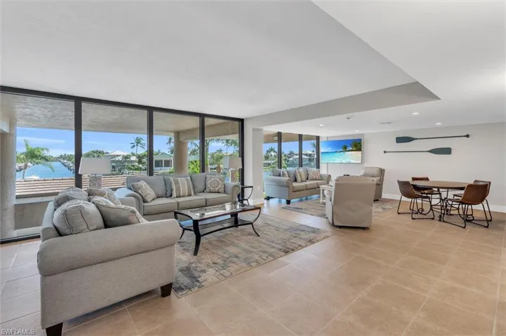 community room for residents to enjoy